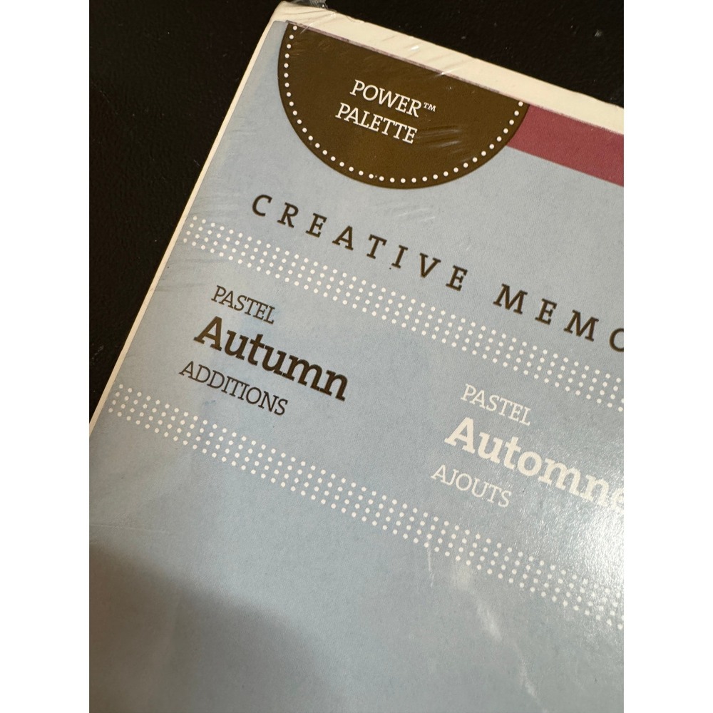 Creative Memories Power Palette Pastel Autumn Additions 12x12 Scrapbook Kit NEW - Picture 2 of 4